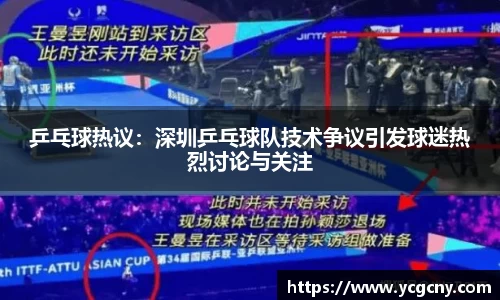 乒乓球热议：深圳乒乓球队技术争议引发球迷热烈讨论与关注